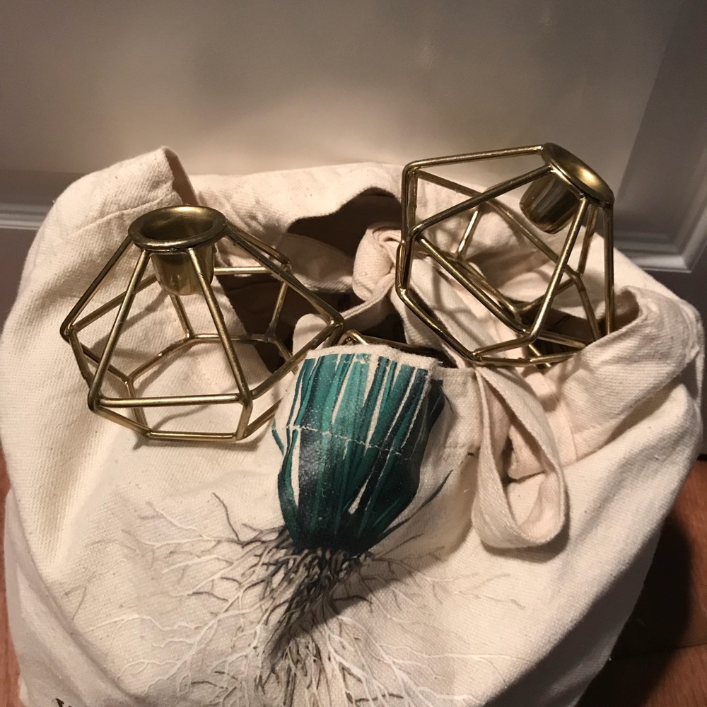 Rustic candle holders - Picture 4 of 5